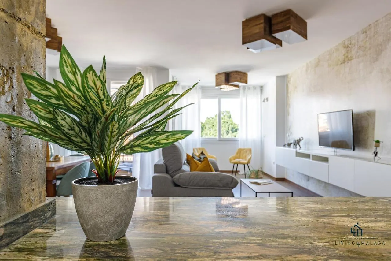 Living4Malaga Theatre Square Terrace Apartment  Malaga
